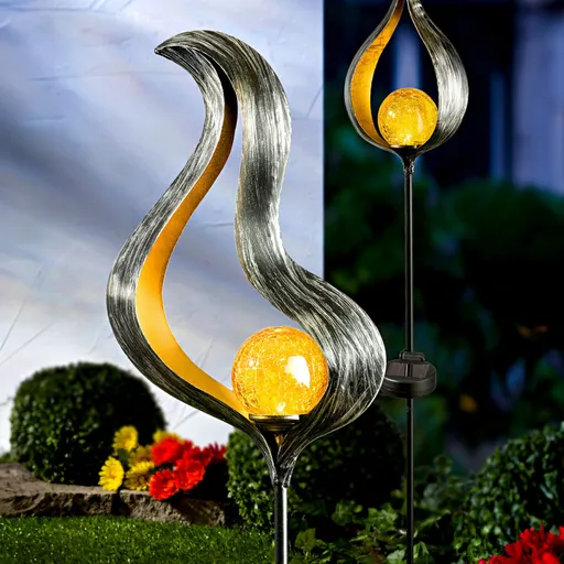 Solární světlo Plamen