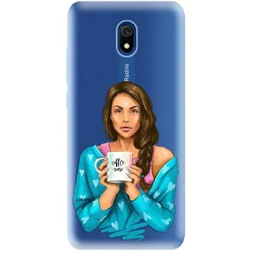 iSaprio Coffe Now - Brunette pro Xiaomi Redmi 8A (cofnobru-TPU3_Rmi8A)