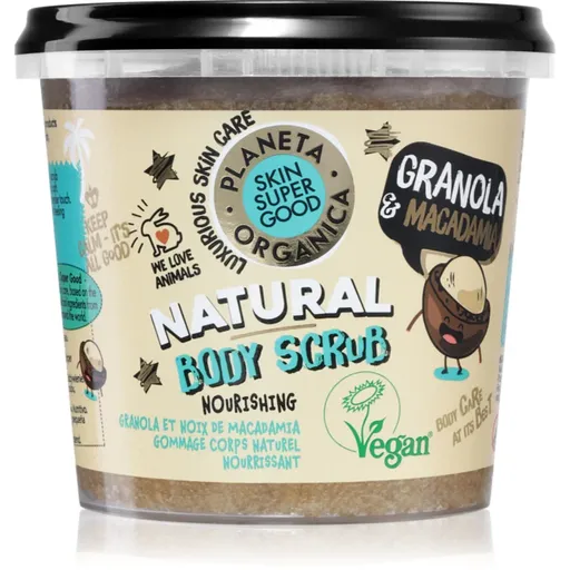 Organic Shop Skin Super Good vyživující tělový peeling 360 ml