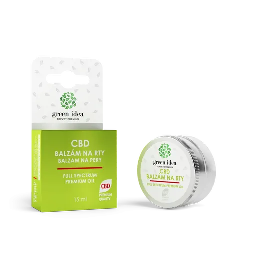 CBD balzám na rty 15 ml - Green idea