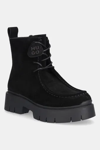 Semišové boty HUGO Kris