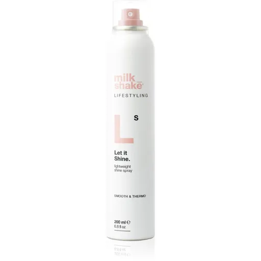 milk_shake® Lifestyling Let it shine sprej pro lesk 200 ml