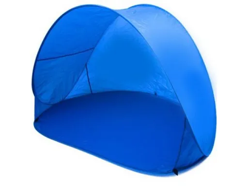Samorozkládací plážový stan 150x115x90 cm, modrý