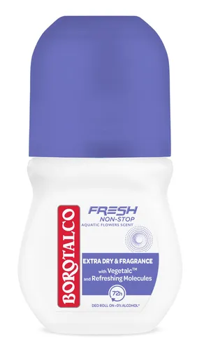 Borotalco Kuličkový deodorant Fresh Aquatic Flowers (Deo Roll-On) 50 ml