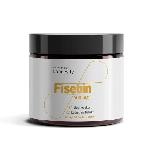 MOVit Energy LONGEVITY Fisetin 500 mg 60 kapslí