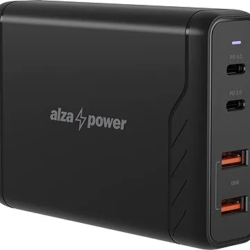 AlzaPower M300 Multi Charge Power Delivery 100W černá (APW-MP2A2CN2)