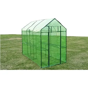Skleník ocel XL 120 x 240 x 190 cm 2,88 m2 (40618)
