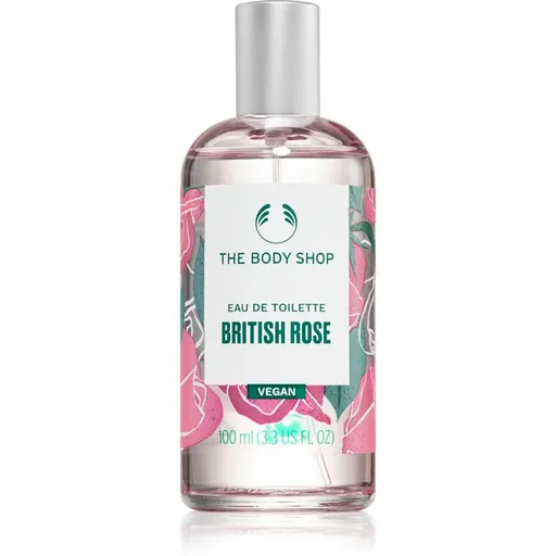 The Body Shop British Rose EDT toaletní voda s vůní květin pro ženy 100 ml
