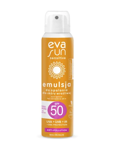 Eva Sun Emulze na opalování na citlivou pokožku SPF50 120 ml