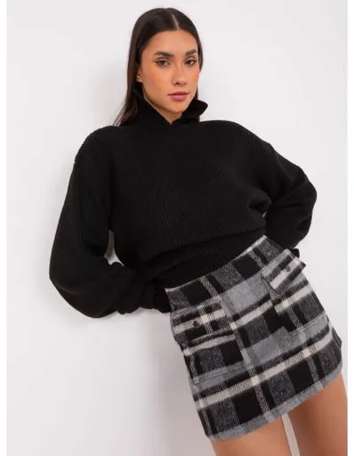 Dámská sukně s kapsami HOWELL tmavě šedá