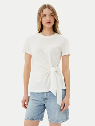 Tommy Hilfiger dámské bílé triko WW0WW44559 XS