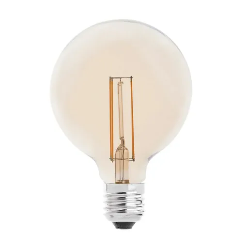 FARO LED žárovka GLOBE filament AMBER E27 4W 2200K