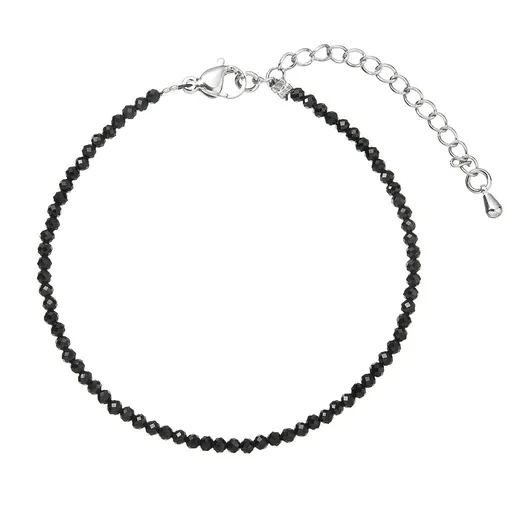 Evolution Group - Pavona Korálkový náramek s černým spinelem 43055.3 black spinel