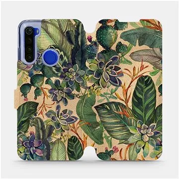 Flip pouzdro na mobil Xiaomi Redmi Note 8T - VP05S Sukulenty (5903516775668)