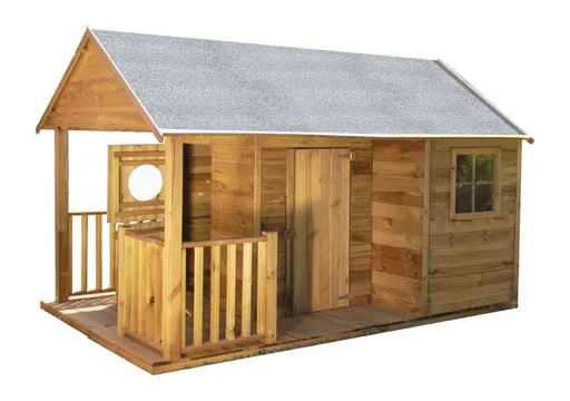 Detský drevený domček Marimex Farma