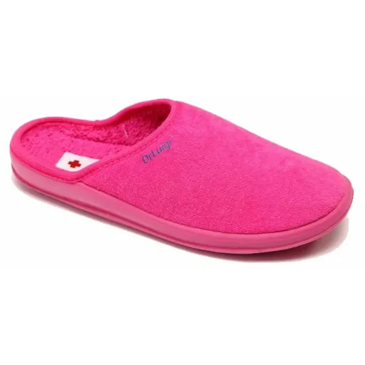 Dr. Luigi Zdravotní domácí obuv, tmavě růžová, vel. 38, 38 EU