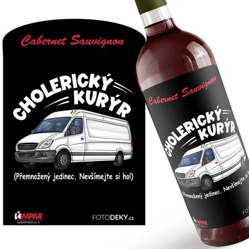 Víno Cholerický kurýr (Druh Vína: Červené víno)