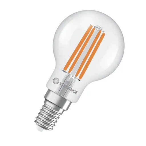 LEDVANCE LED Classic P 40 Filament třída A S 2.2W 827 čirá E14 4099854255373