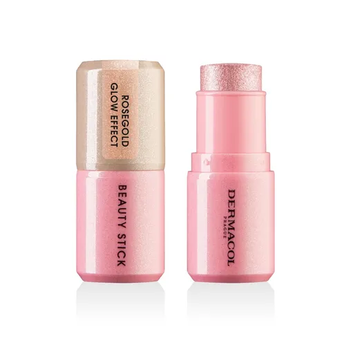 Dermacol Beauty Stick Rozjasňovač 1 Rosegold Glow Effect 7 g