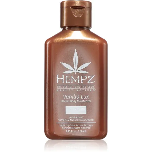 HEMPZ Vanilla Lux tělové mléko 66 ml