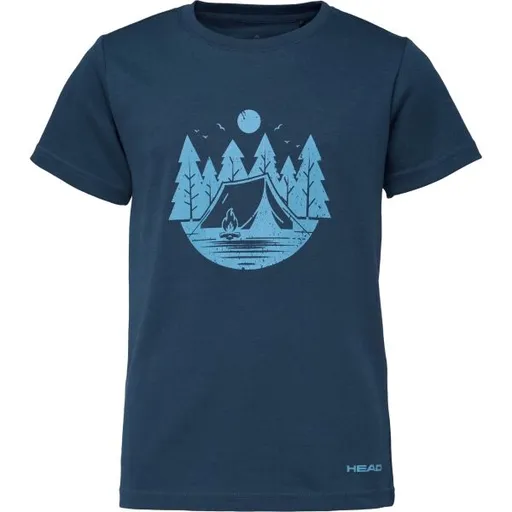 Head VERANO Chlapecké triko, tmavě modrá, velikost 128-134