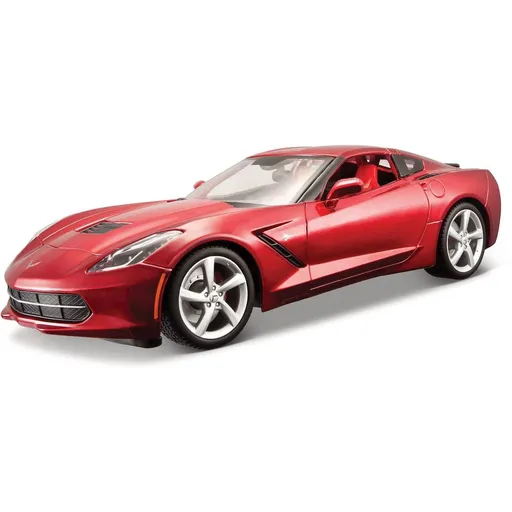 Maitso - 2014 Corvette Stingray, metal červená, 1 : 18