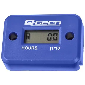 Q-TECH měřič motohodin, (modrý) (M007-37)