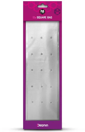 Delphin pva sáček hranatý s otvory zatahovací pva n'tastic 10 ks 200x70 mm