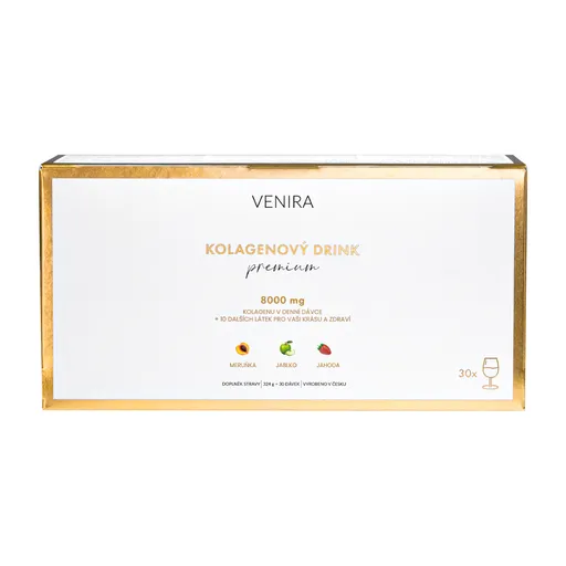Venira Premium kolagenový drink mix příchutí 30x10,8 g