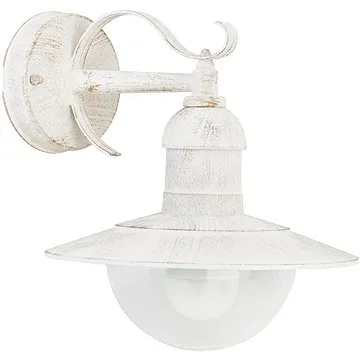 Venkovní nástěnné svítidlo Imperial s čirým krytem 1×E27 bílé antik (AOLWE27-IMP-AW)