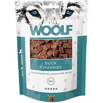 Woolf Duck Chunkies 100 g (8594178550518)