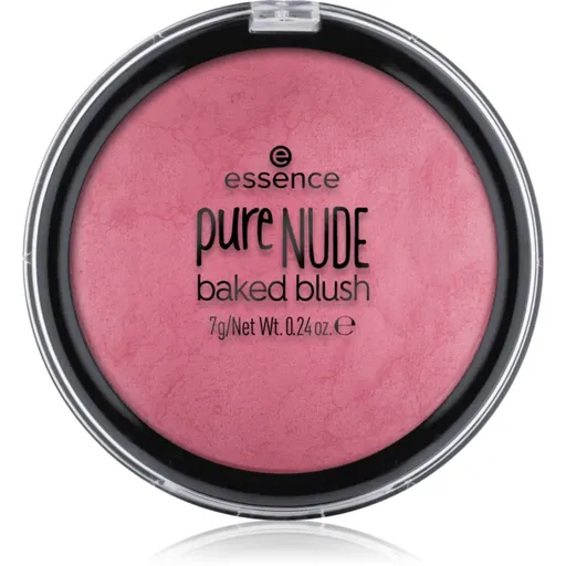 essence pure NUDE baked pudrová tvářenka odstín 08 Berry Cheeks 7 g