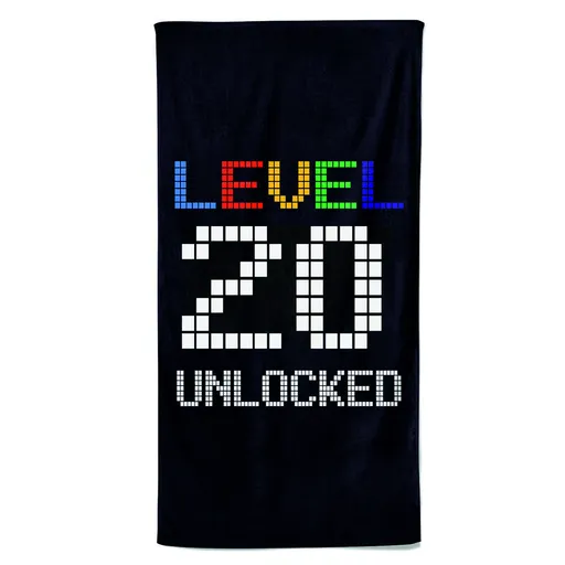 Osuška Level Unlocked (věk: 20, Velikost osušky: 100x170cm)