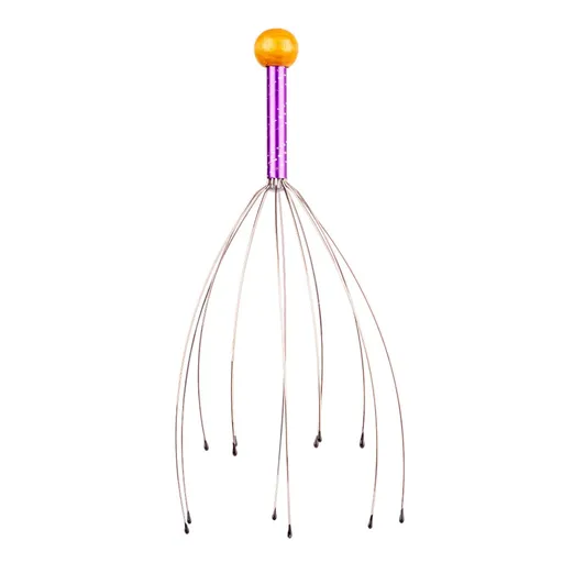 Pomůcka na masáž hlavy inSPORTline Kutsuo fialová