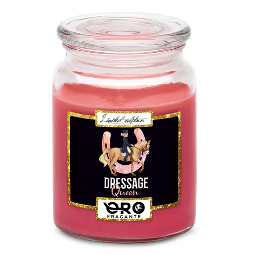 Svíčka Dressage Queen (Vůně svíčky: Višně v čokoládě)