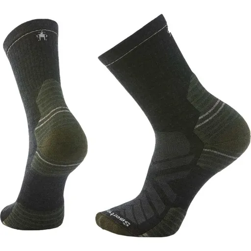 Smartwool HIKE TARGETED CUSHION MID CREW SOCKS Pánské ponožky, tmavě šedá, velikost