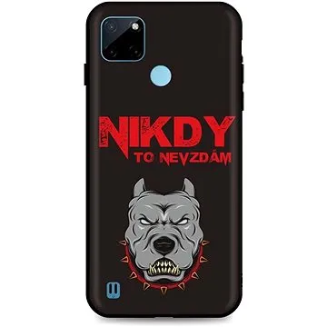 TopQ Kryt Realme C21Y silikon Nikdy to nevzdám 69732 (Sun-69732)