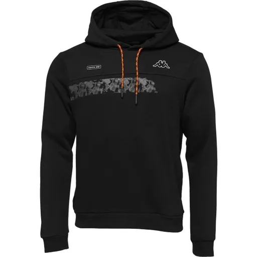 Kappa LOGO GINO Pánská mikina, černá, velikost XXL