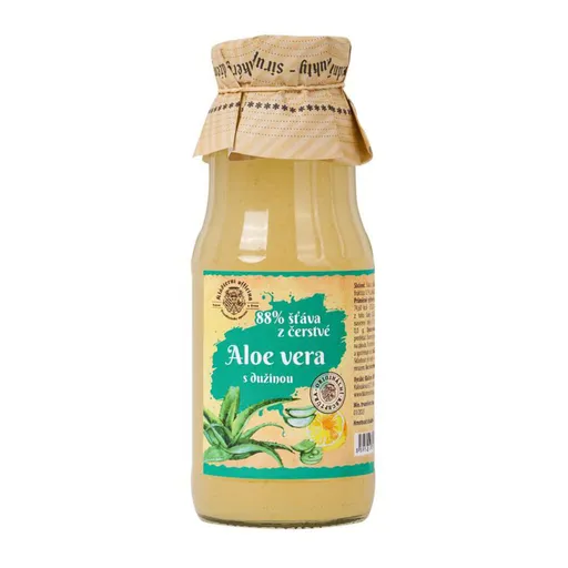 Klášterní officína Šťáva z čerstvé aloe vera s citrónem 300 g
