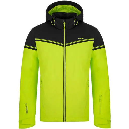 LOAP FLOID Pánská lyžařská bunda, reflexní neon, velikost XXL