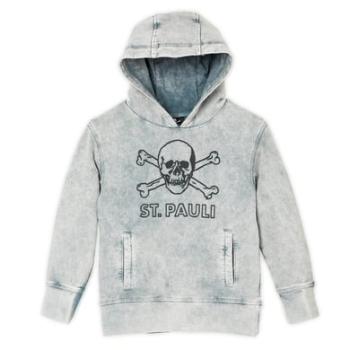 Dětská mikina s kapucí St. Pauli Anthra Skull