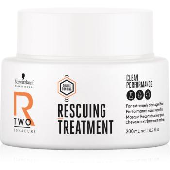 Schwarzkopf Professional Bonacure R-TWO Rescuing Treatment maska na vlasy pro extrémně poškozené vlasy 200 ml