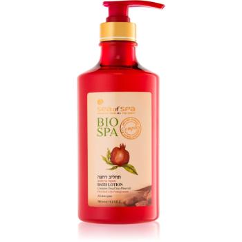 Sea of Spa Bio Spa Pomegranate sprchový a koupelový krém s minerály z Mrtvého moře s vůní Pomegranate 780 ml