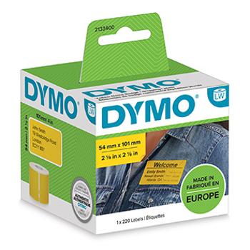 Dymo papierové štítky 101mm x 54mm, žluté, na prepravu, 220 ks, 2133400