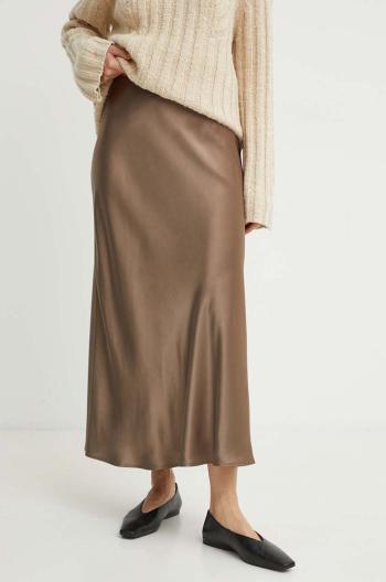 Sukně By Malene Birger BOSHAN zelená barva, maxi, Q71625031