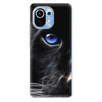 Odolné silikonové pouzdro iSaprio - Black Puma - Xiaomi Mi 11