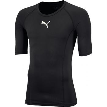 Puma LIGA BASELAYER TEE Chlapecké funkční triko, černá, velikost