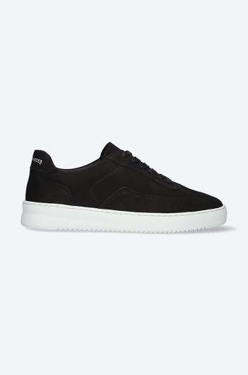 Semišové sneakers boty Filling Pieces Mondo 2.0 Ripple Nubuck černá barva, 39922841861