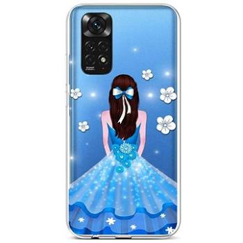 TopQ Kryt Xiaomi Redmi Note 11 silikon Blue Princess 71893 (Sun-71893)