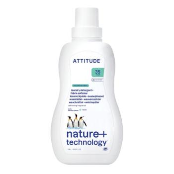 ATTITUDE Prací gel a aviváž 2v1 s vůní Mountain Essentials 1050 ml (35 dávek)